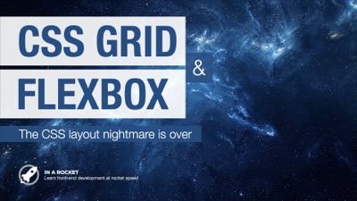 CSS Grid & Flexbox course cover