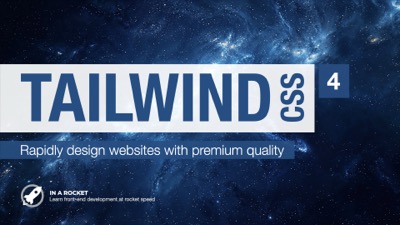Tailwind CSS 4 course cover